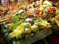 水果蔬菜滩图片