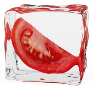 冰冻西红柿图片