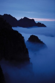 山雾美景图片