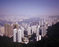香港建筑鸟瞰图片