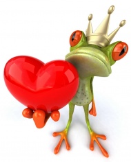 红心青蛙王子图片