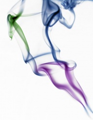 彩色抽象烟雾图片