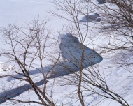 冬天雪山风景图片