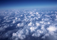 高空云层天空美景图片