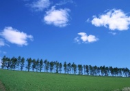 草原天空天空美景图片