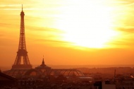 巴黎铁塔旅游风光摄影图片