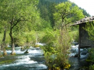 九寨沟自然风景旅游风光摄影图片
