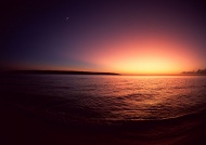 日落大海美景旅游风光摄影图片