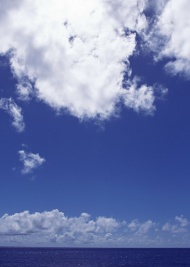 蓝色天空旅游风光摄影图片