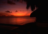 夕阳红风景旅游风光摄影图片