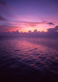 大海夕阳风景旅游风光摄影图片