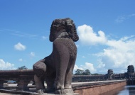 狮子石雕旅游风光摄影图片