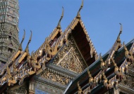 泰国建筑屋檐旅游风光摄影图片