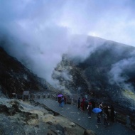 高山云雾景观旅游风光摄影图片