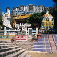 香港浅水湾景福台旅游风光摄影图片
