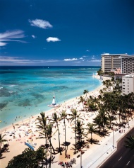 夏威夷旅游海滩大海风景风光图片