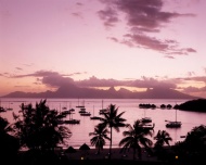 夏威夷黄昏美景大海风景风光图片