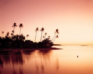 夏威夷大海黄昏大海风景风光图片
