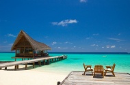 马尔代夫海滩大海风景风光图片