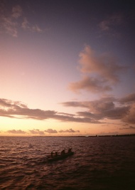 大海夕阳大海风景风光图片